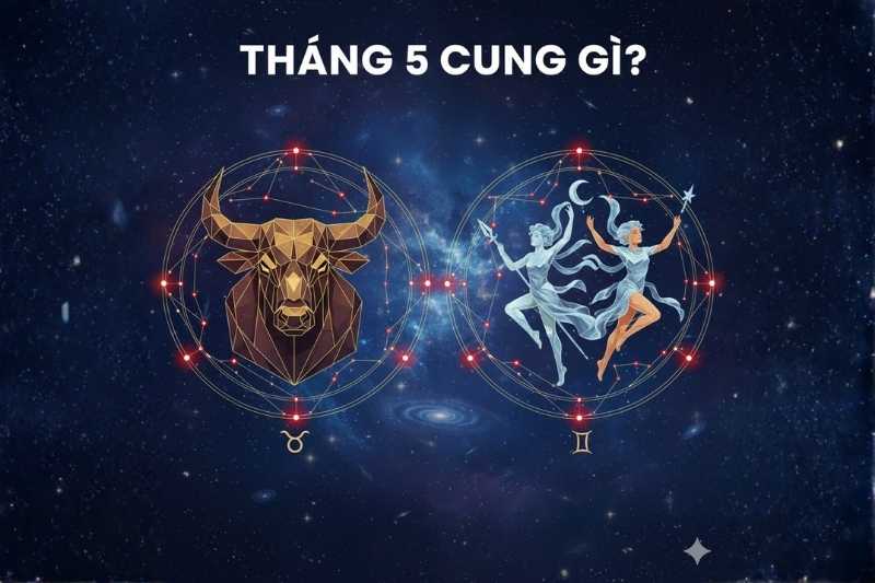 Tháng 5 cung gì? Giải mã chi tiết vận mệnh, tính cách và sự nghiệp 2026