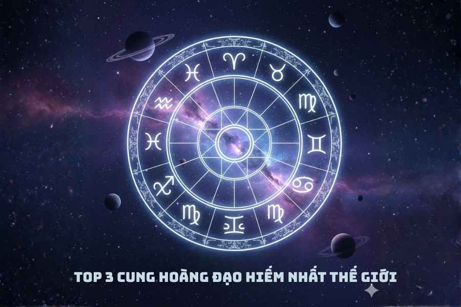 Top 3 cung hoàng đạo hiếm nhất thế giới: Bạn là ai?